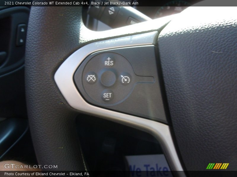 Black / Jet Black/­Dark Ash 2021 Chevrolet Colorado WT Extended Cab 4x4