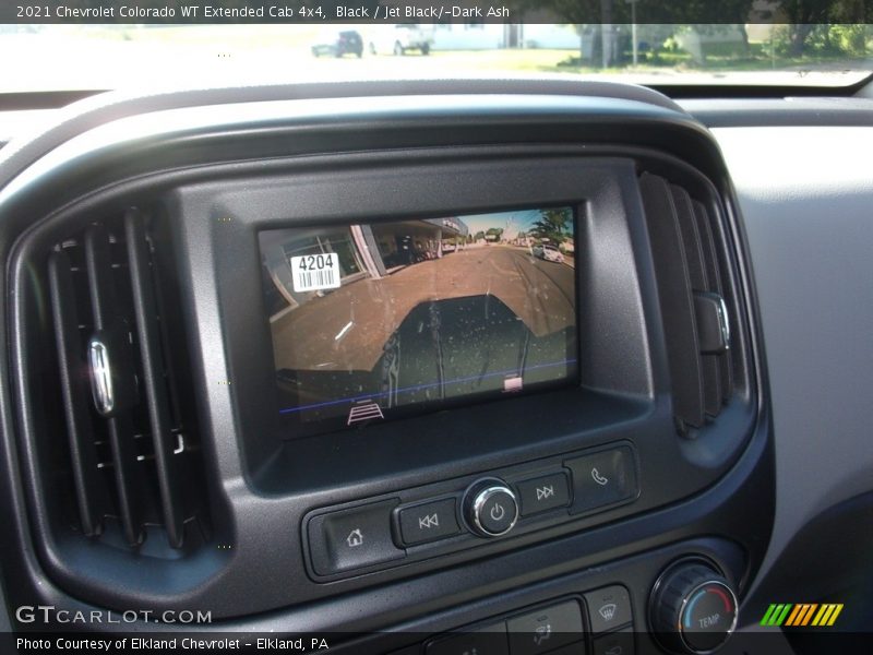Black / Jet Black/­Dark Ash 2021 Chevrolet Colorado WT Extended Cab 4x4
