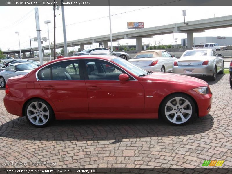 Imola Red / Black 2006 BMW 3 Series 330i Sedan