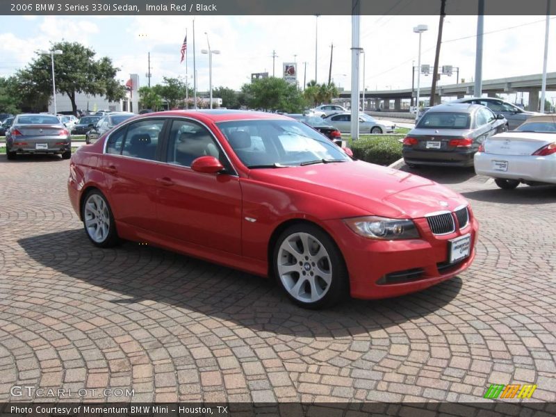 Imola Red / Black 2006 BMW 3 Series 330i Sedan