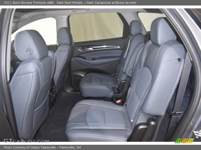 Satin Steel Metallic / Dark Galvanized w/Ebony Accents 2021 Buick Enclave Premium AWD
