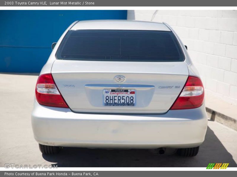 Lunar Mist Metallic / Stone 2003 Toyota Camry XLE