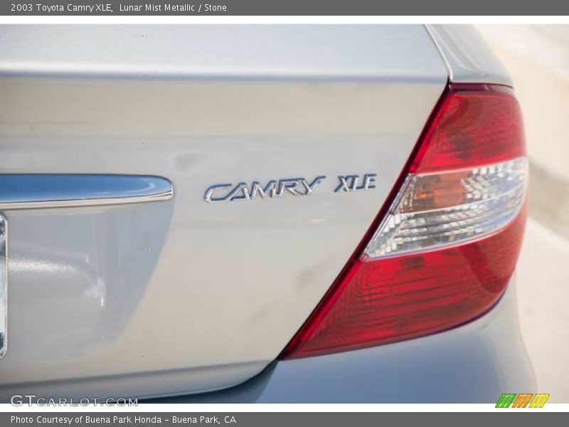 Lunar Mist Metallic / Stone 2003 Toyota Camry XLE