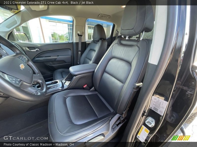 Front Seat of 2021 Colorado Z71 Crew Cab 4x4