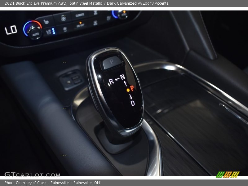 Satin Steel Metallic / Dark Galvanized w/Ebony Accents 2021 Buick Enclave Premium AWD