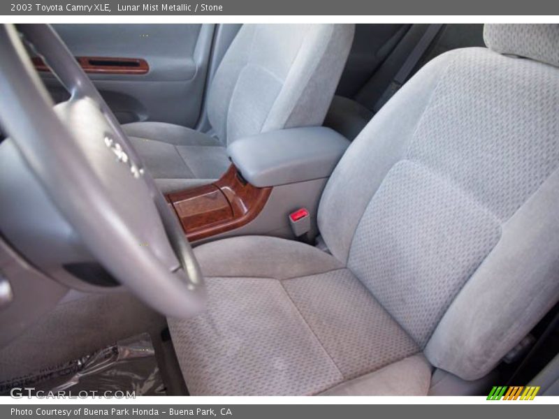 Lunar Mist Metallic / Stone 2003 Toyota Camry XLE