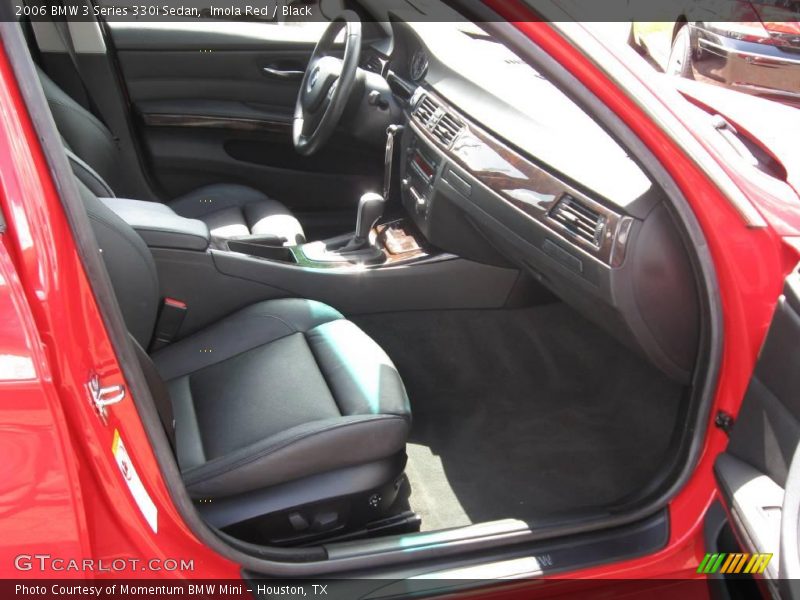 Imola Red / Black 2006 BMW 3 Series 330i Sedan