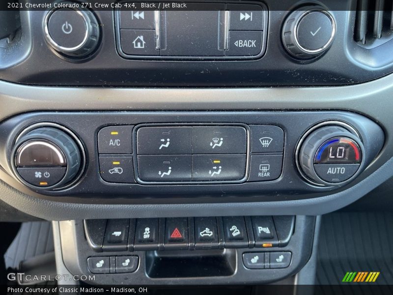 Black / Jet Black 2021 Chevrolet Colorado Z71 Crew Cab 4x4