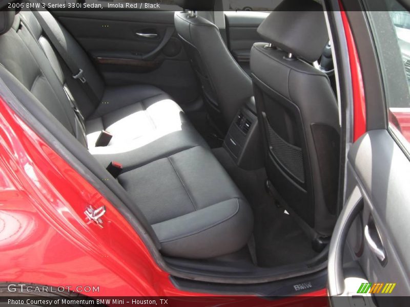 Imola Red / Black 2006 BMW 3 Series 330i Sedan