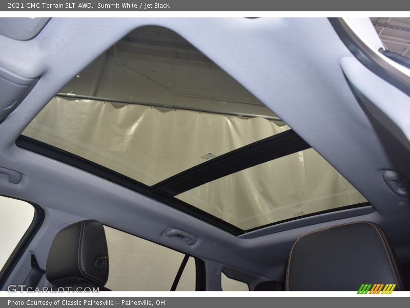Summit White / Jet Black 2021 GMC Terrain SLT AWD