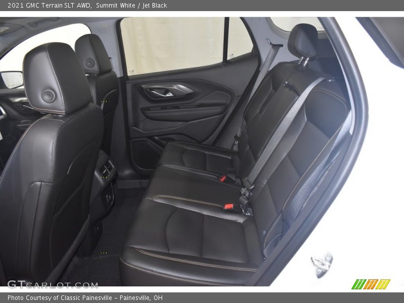 Summit White / Jet Black 2021 GMC Terrain SLT AWD