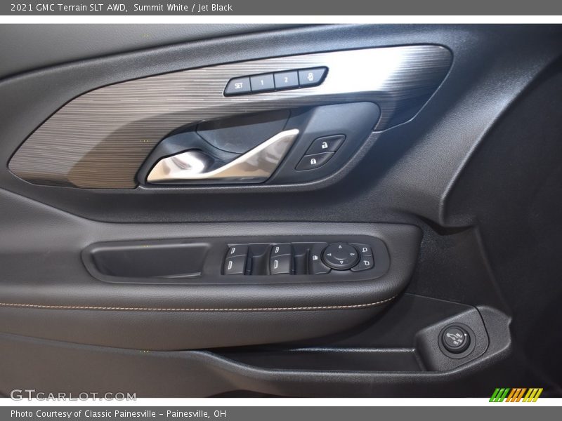 Summit White / Jet Black 2021 GMC Terrain SLT AWD