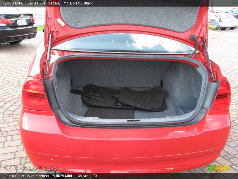 Imola Red / Black 2006 BMW 3 Series 330i Sedan