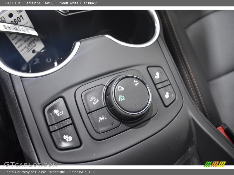 Summit White / Jet Black 2021 GMC Terrain SLT AWD