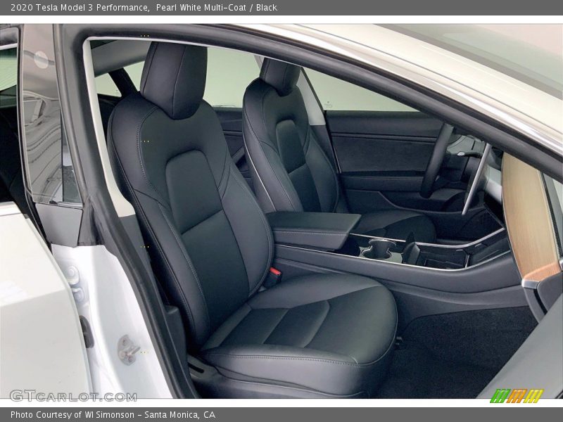  2020 Model 3 Performance Black Interior