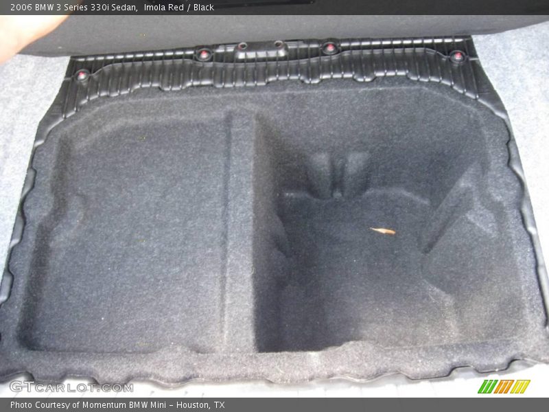 Imola Red / Black 2006 BMW 3 Series 330i Sedan