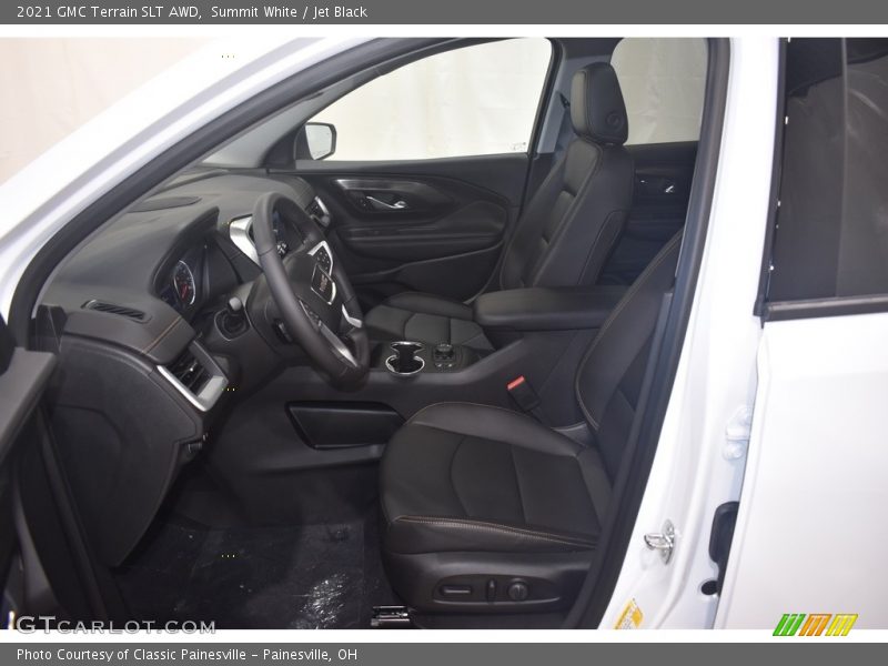 Summit White / Jet Black 2021 GMC Terrain SLT AWD