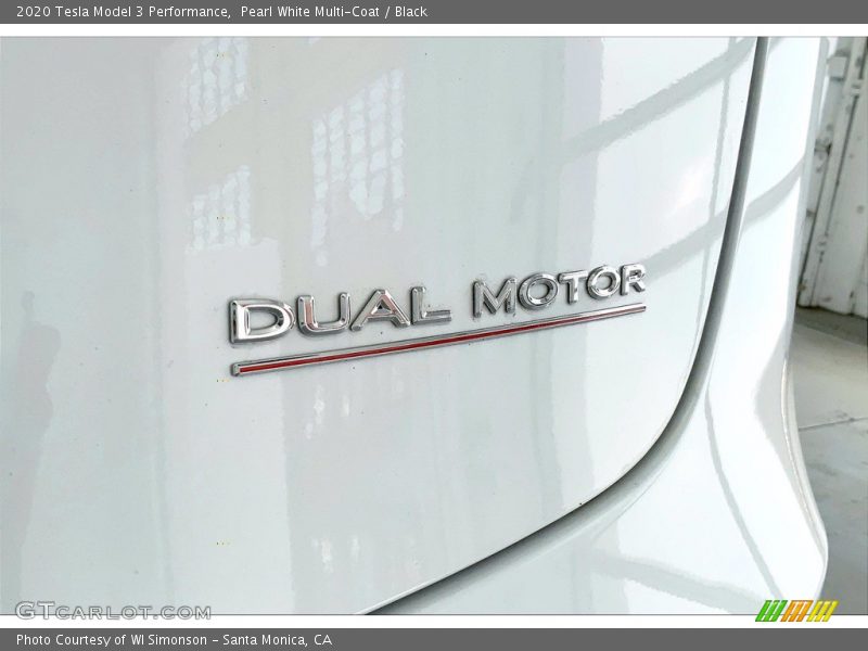  2020 Model 3 Performance Logo