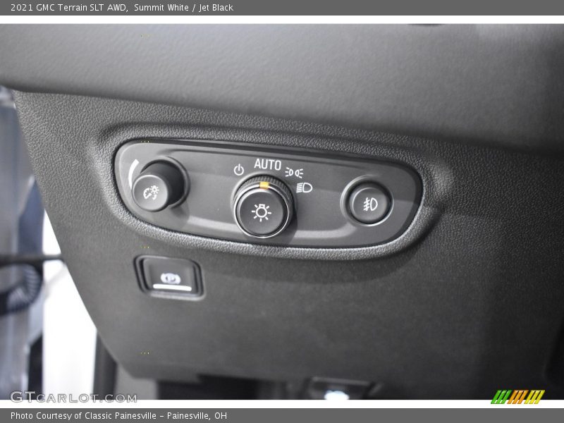 Summit White / Jet Black 2021 GMC Terrain SLT AWD