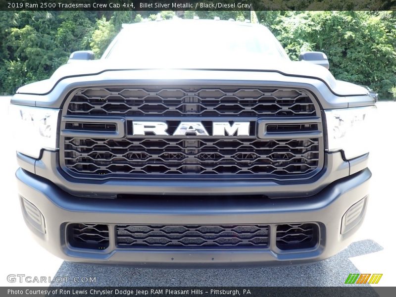 Billet Silver Metallic / Black/Diesel Gray 2019 Ram 2500 Tradesman Crew Cab 4x4