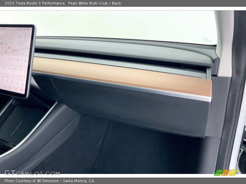 Pearl White Multi-Coat / Black 2020 Tesla Model 3 Performance