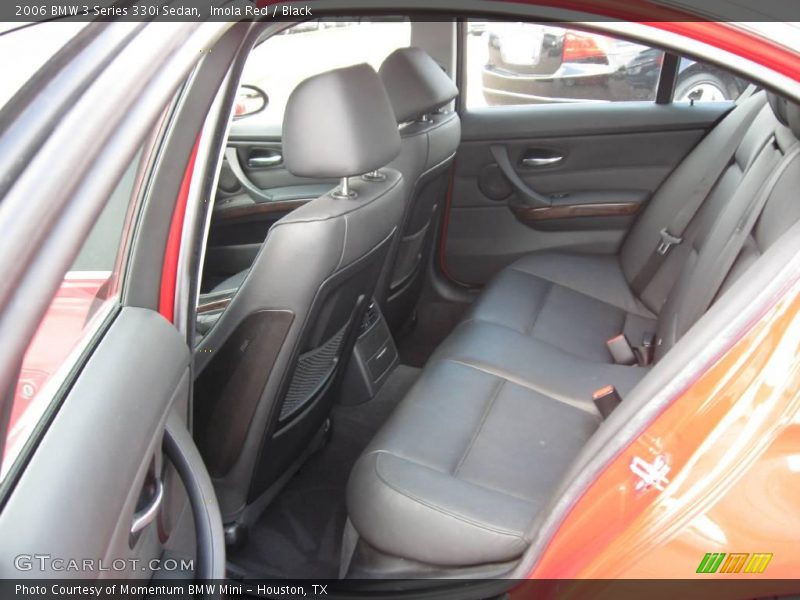 Imola Red / Black 2006 BMW 3 Series 330i Sedan