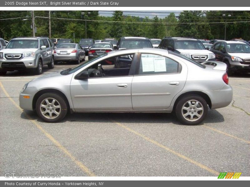 Bright Silver Metallic / Dark Slate Gray 2005 Dodge Neon SXT