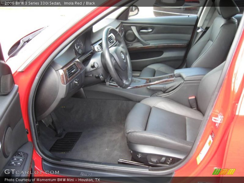 Imola Red / Black 2006 BMW 3 Series 330i Sedan