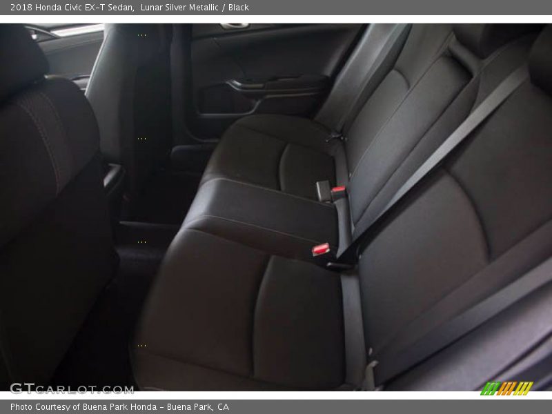 Lunar Silver Metallic / Black 2018 Honda Civic EX-T Sedan
