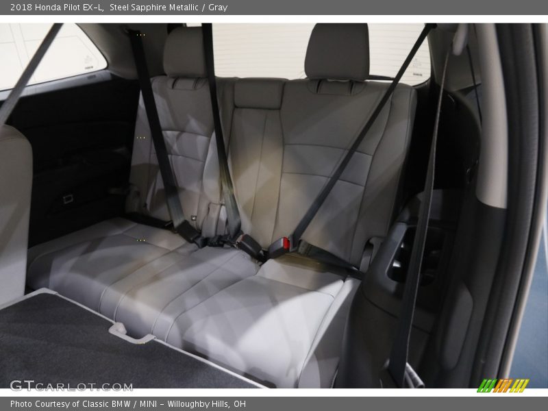 Steel Sapphire Metallic / Gray 2018 Honda Pilot EX-L
