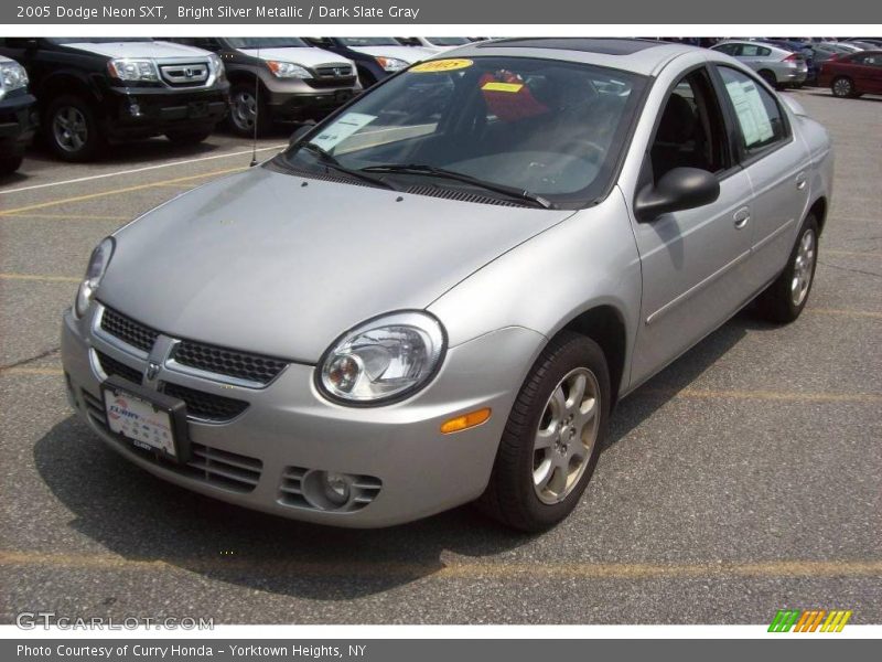 Bright Silver Metallic / Dark Slate Gray 2005 Dodge Neon SXT