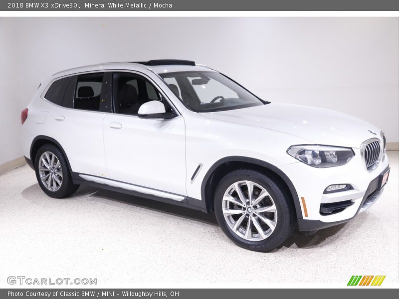  2018 X3 xDrive30i Mineral White Metallic