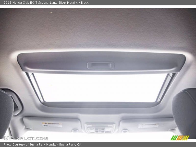 Lunar Silver Metallic / Black 2018 Honda Civic EX-T Sedan