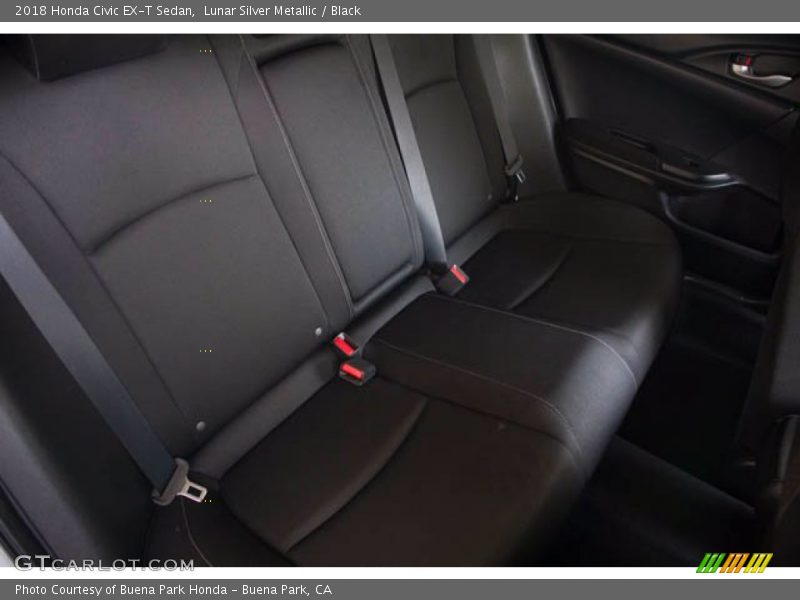 Lunar Silver Metallic / Black 2018 Honda Civic EX-T Sedan