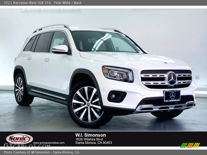 Polar White / Black 2021 Mercedes-Benz GLB 250