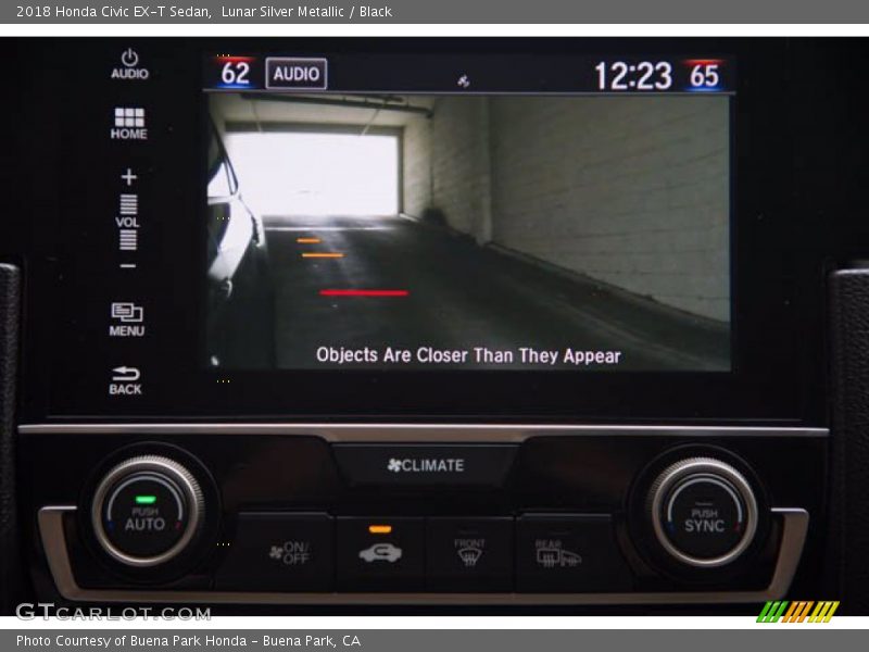 Lunar Silver Metallic / Black 2018 Honda Civic EX-T Sedan