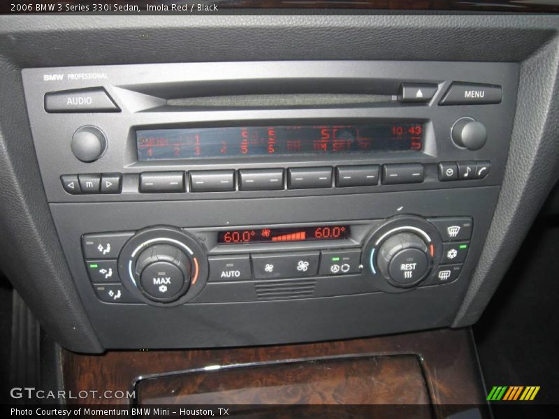 Imola Red / Black 2006 BMW 3 Series 330i Sedan