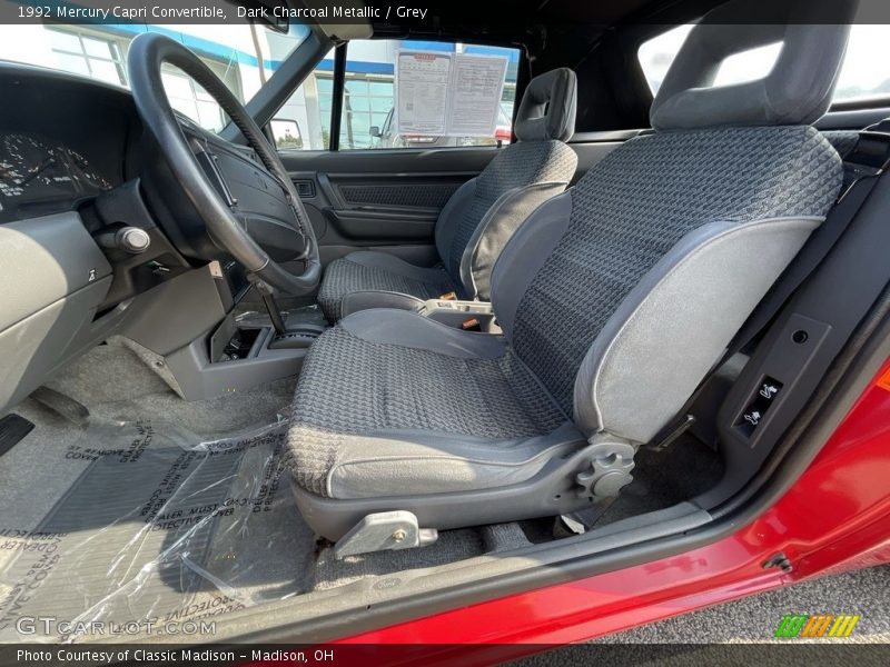 Front Seat of 1992 Capri Convertible