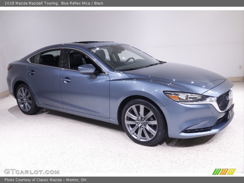 Blue Reflex Mica / Black 2018 Mazda Mazda6 Touring