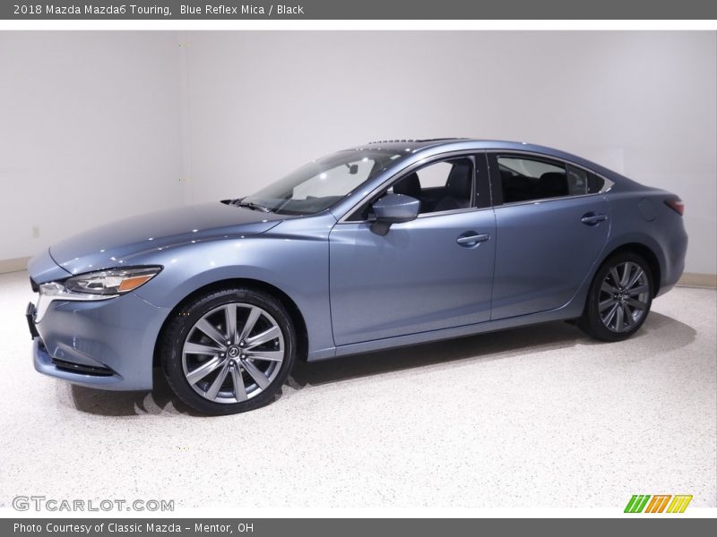 Blue Reflex Mica / Black 2018 Mazda Mazda6 Touring