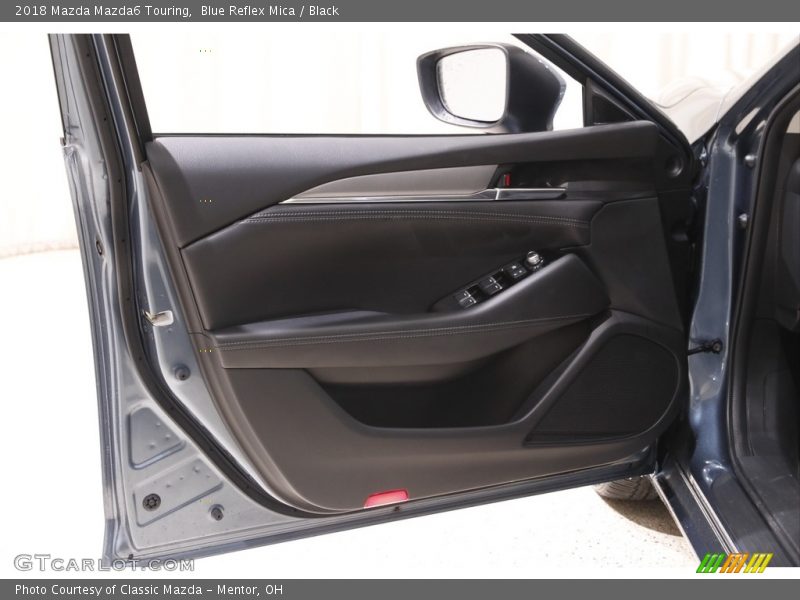 Blue Reflex Mica / Black 2018 Mazda Mazda6 Touring