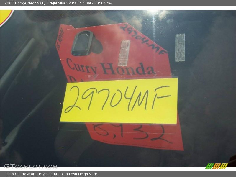 Bright Silver Metallic / Dark Slate Gray 2005 Dodge Neon SXT