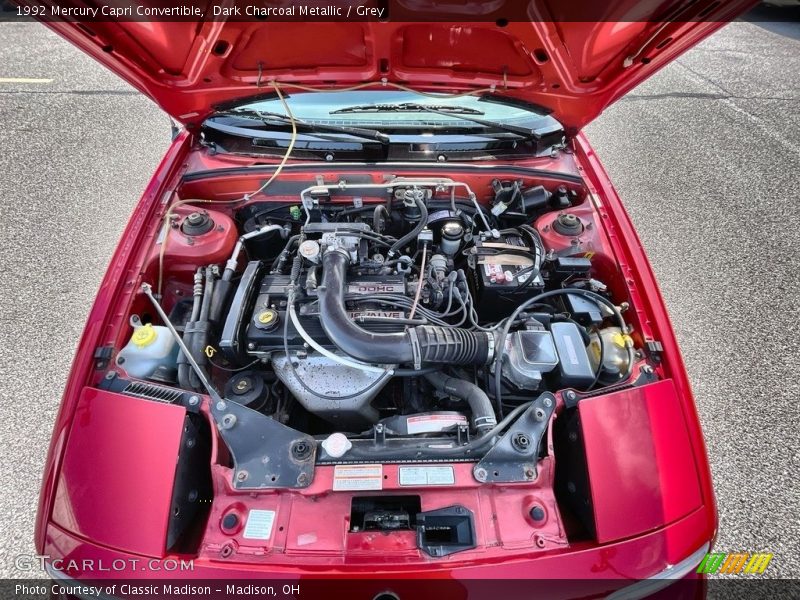  1992 Capri Convertible Engine - 1.6 Liter Turbocharged DOHC 16-Valve 4 Cylinder