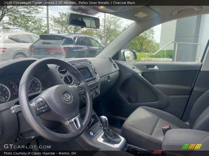 Reflex Silver Metallic / Charcoal Black 2018 Volkswagen Tiguan Limited 2.0T 4Motion