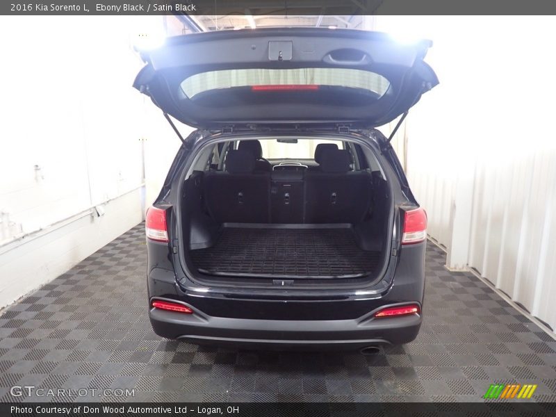Ebony Black / Satin Black 2016 Kia Sorento L
