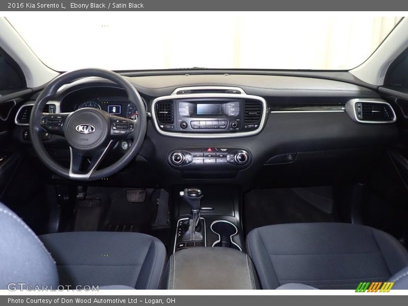 Ebony Black / Satin Black 2016 Kia Sorento L