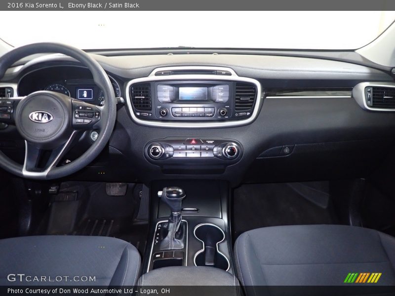 Ebony Black / Satin Black 2016 Kia Sorento L