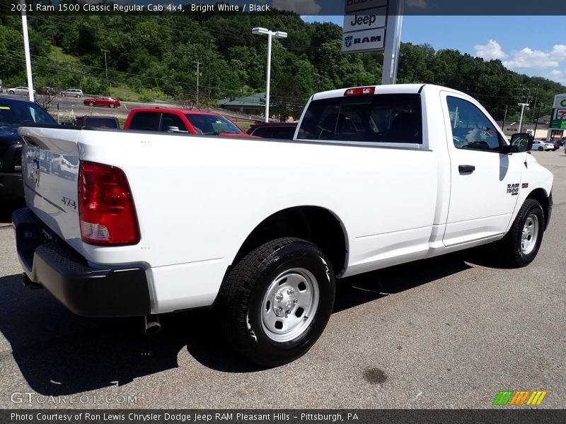 Bright White / Black 2021 Ram 1500 Classic Regular Cab 4x4