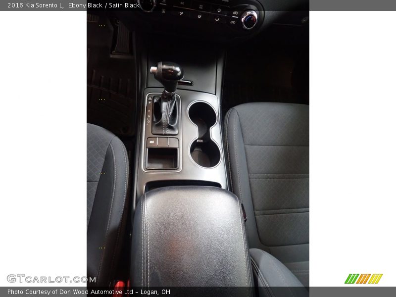 Ebony Black / Satin Black 2016 Kia Sorento L