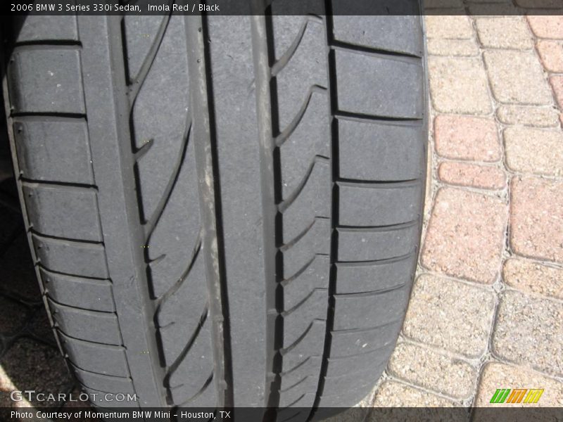 Imola Red / Black 2006 BMW 3 Series 330i Sedan